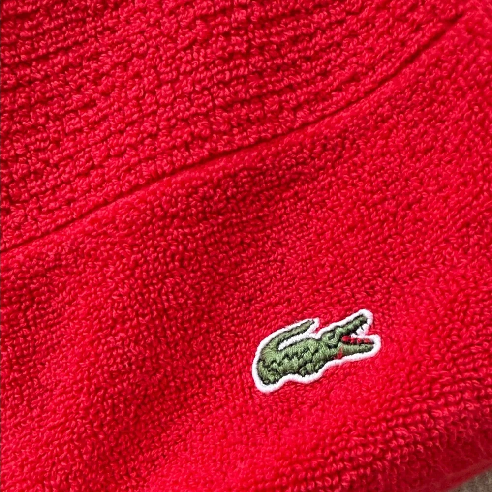 Set of Two Lacoste Home Heritage Supima Cotton Bath Sheets 35" x 70" - Picture 8 of 9
